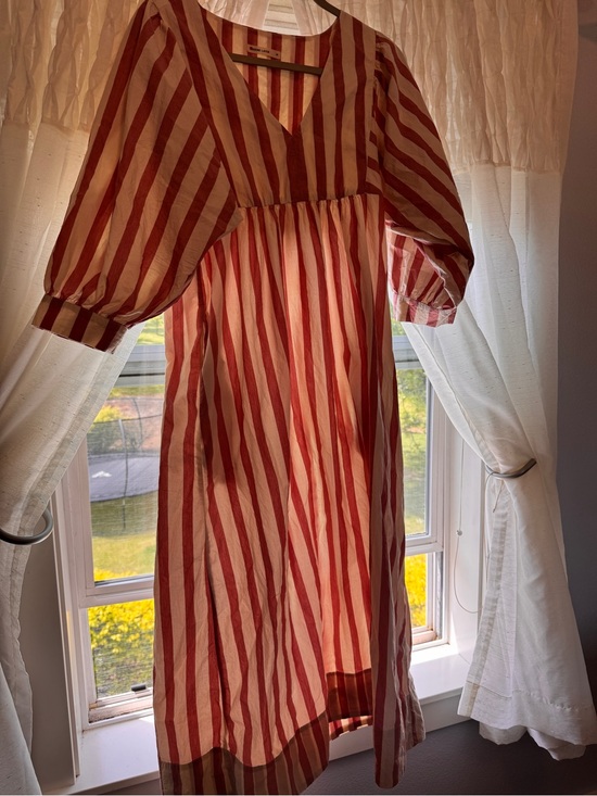 Marine Layer Dresses & Skirts - Marine Layer Red and White Striped Maxi Dress